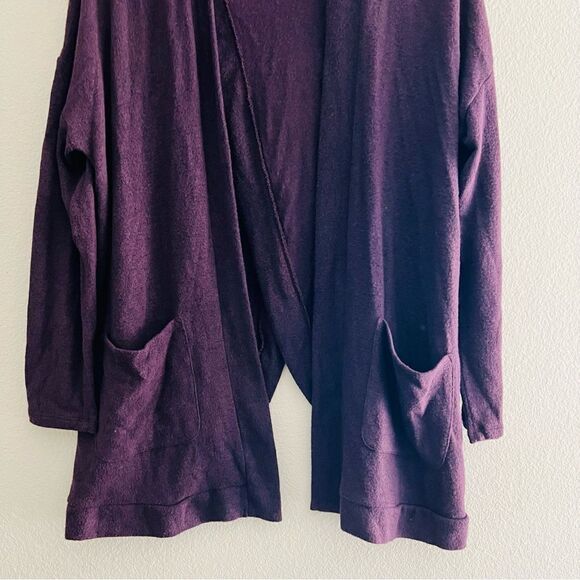 American eagle Women's Chocolate Brown Cardigan Sweater Size Medium - Picture 4 of 7